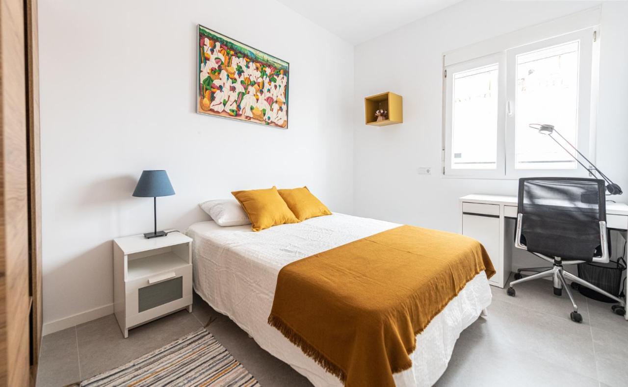Apartamento 2 Hab En Malvarrosa A Metros De La Playa, Con Terraza Y Zonas Comun 3D Валенсія Екстер'єр фото